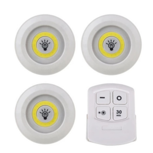 چراغ زیرکابینتی ریموت دار 3 عددی اورجینال